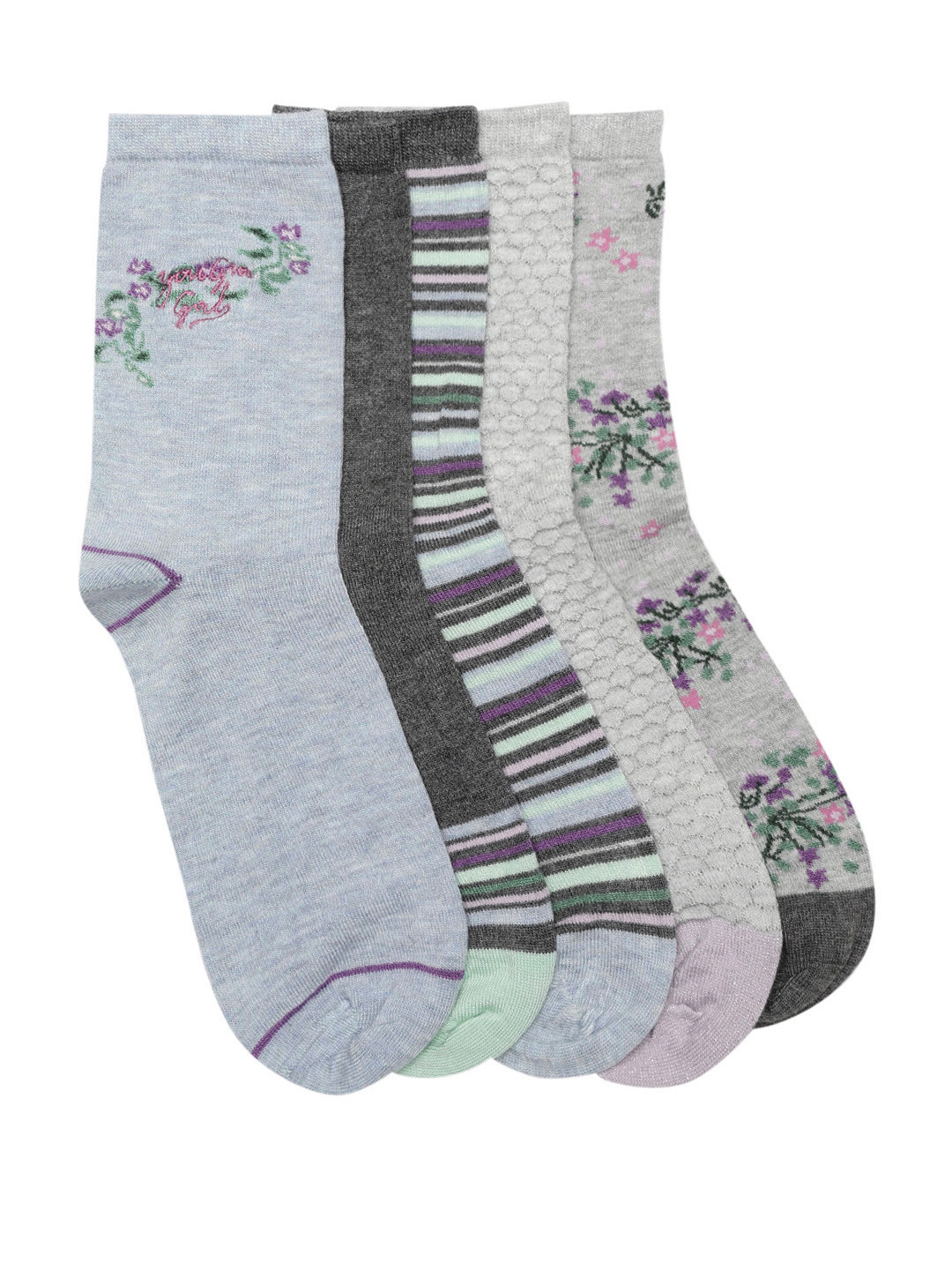 Buy Marks & Spencer Women Pack Of 5 Above Ankle Length Socks Socks