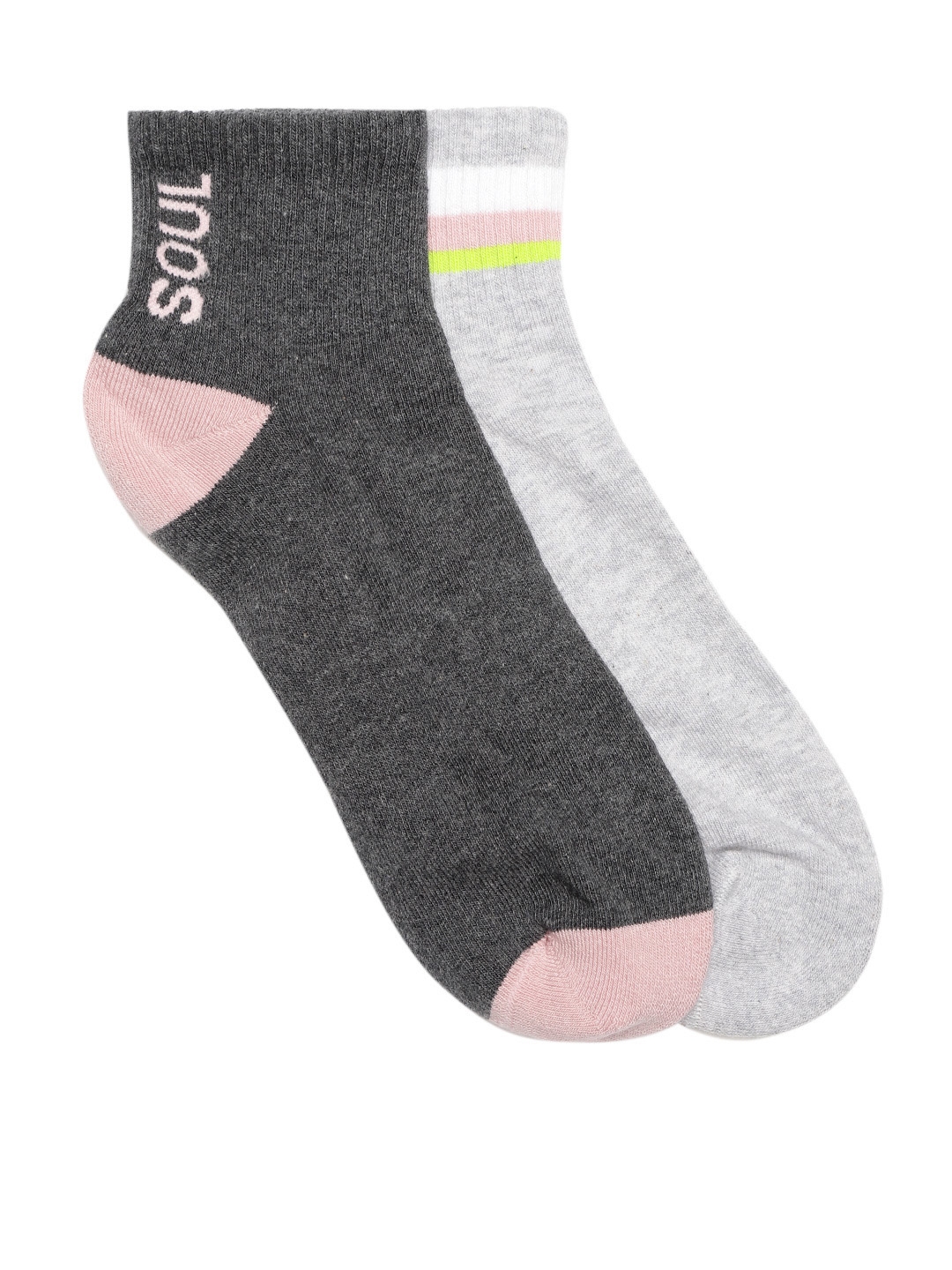 Buy Marks & Spencer Women Pack Of 2 Above Ankle Length Socks - Socks ...