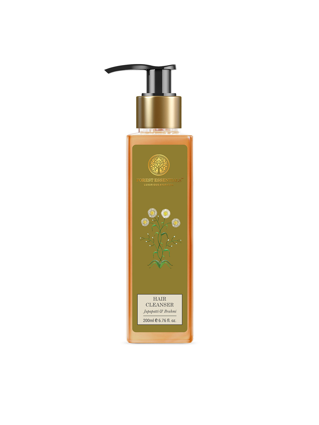 Buy Forest Essentials Hair Cleanser Japapatti & Brahmi Shampoo For Dry