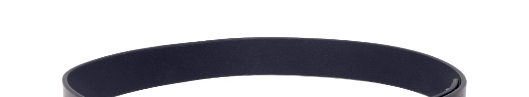 Buy Marks & Spencer Men Navy Blue Leather Solid Belt - Belts for Men ...