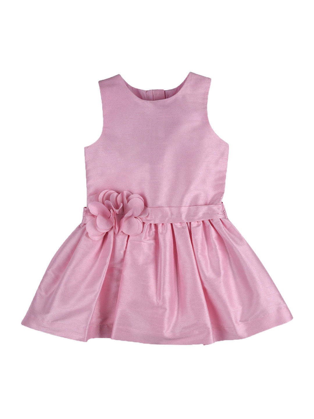 Buy Mothercare Girls Pink Fit & Flare Dress Dresses for Girls 1253674