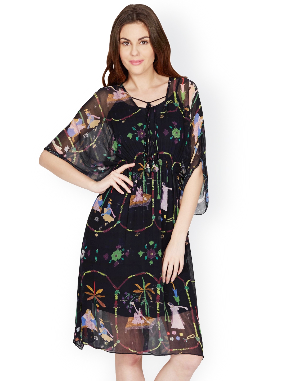 ritu kumar black gown