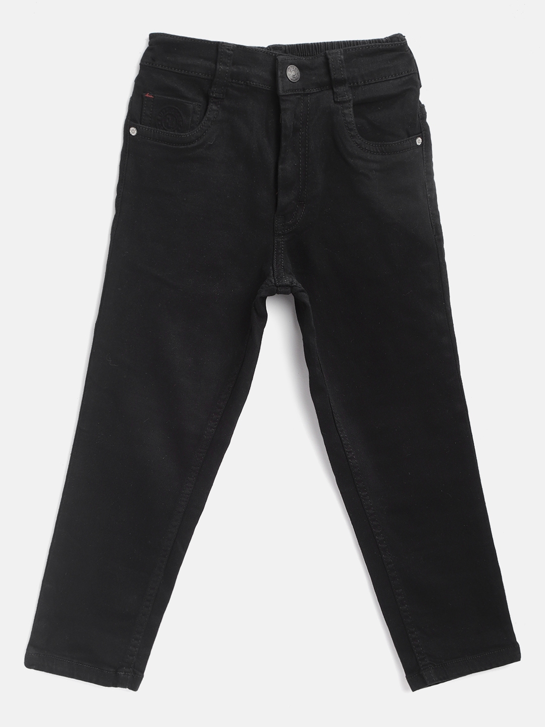 black ruff jeans