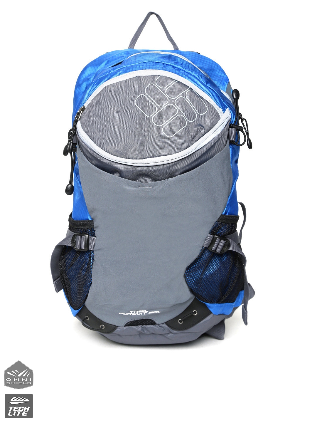 Buy Columbia Unisex Grey Trail Pursuit Patterned Outdoor Backpack