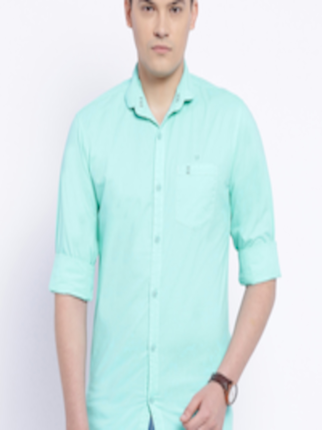 Buy FIFTY TWO Green Casual Shirt - Shirts for Men 1258949 | Myntra