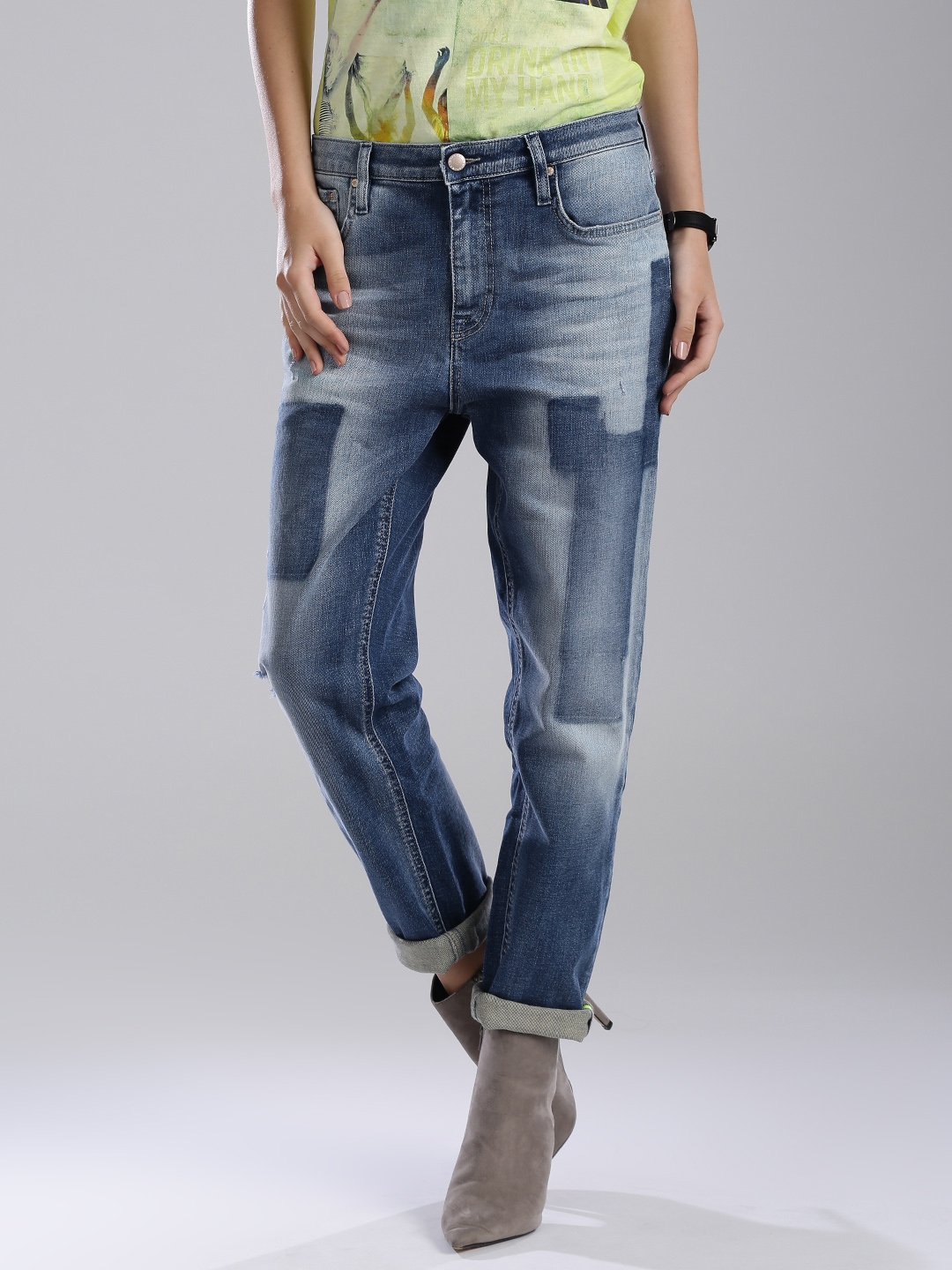 gas blue jeans