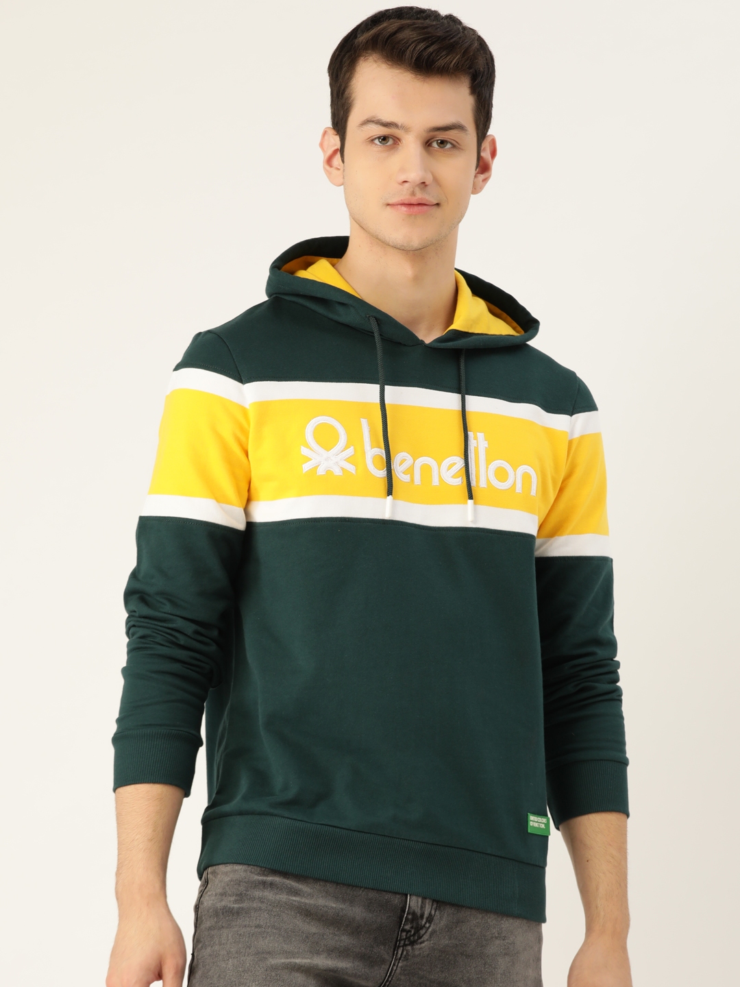 United colors of benetton men's cotton sweatshirt