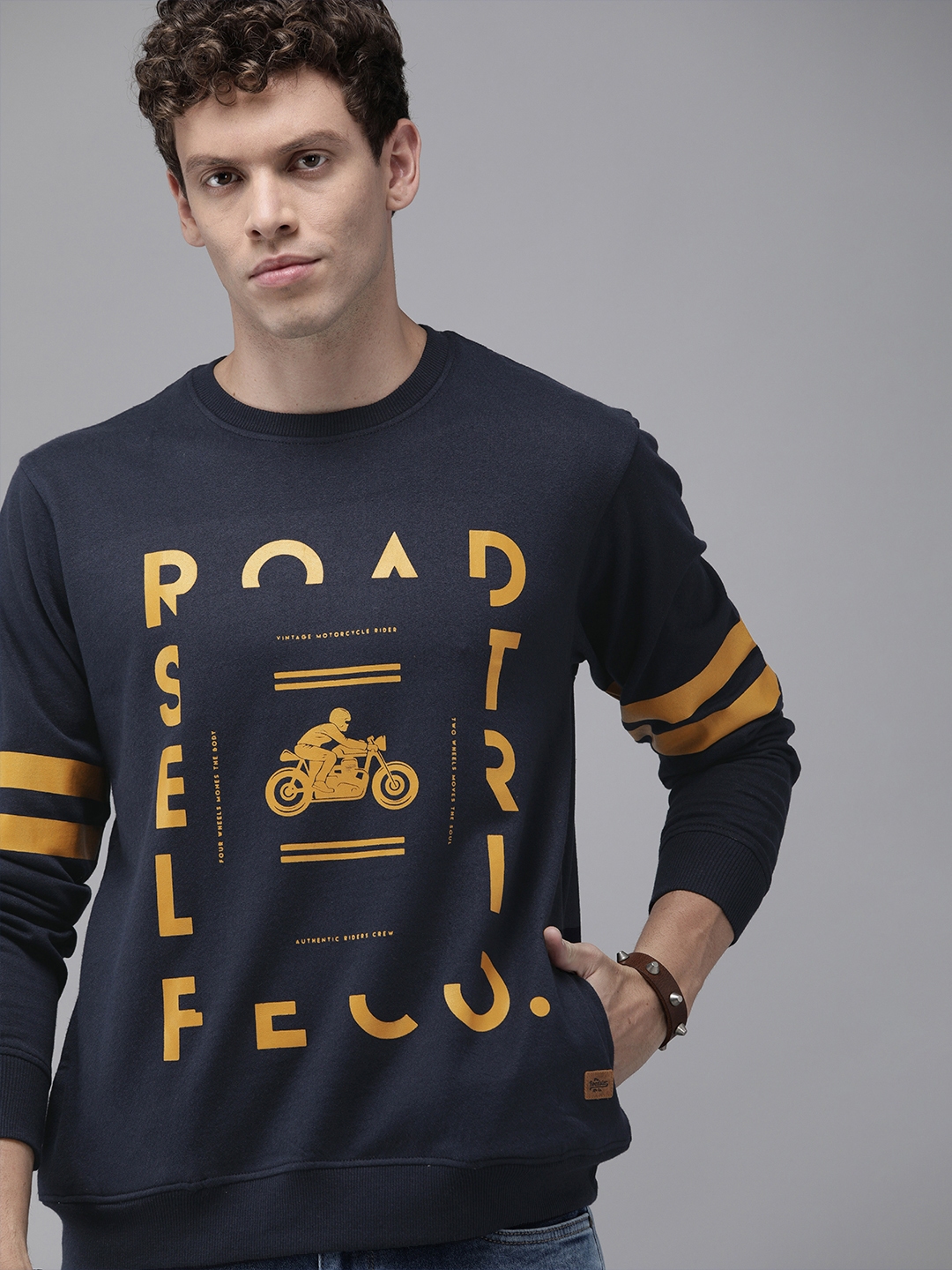 Sweatshirt roadster clearance