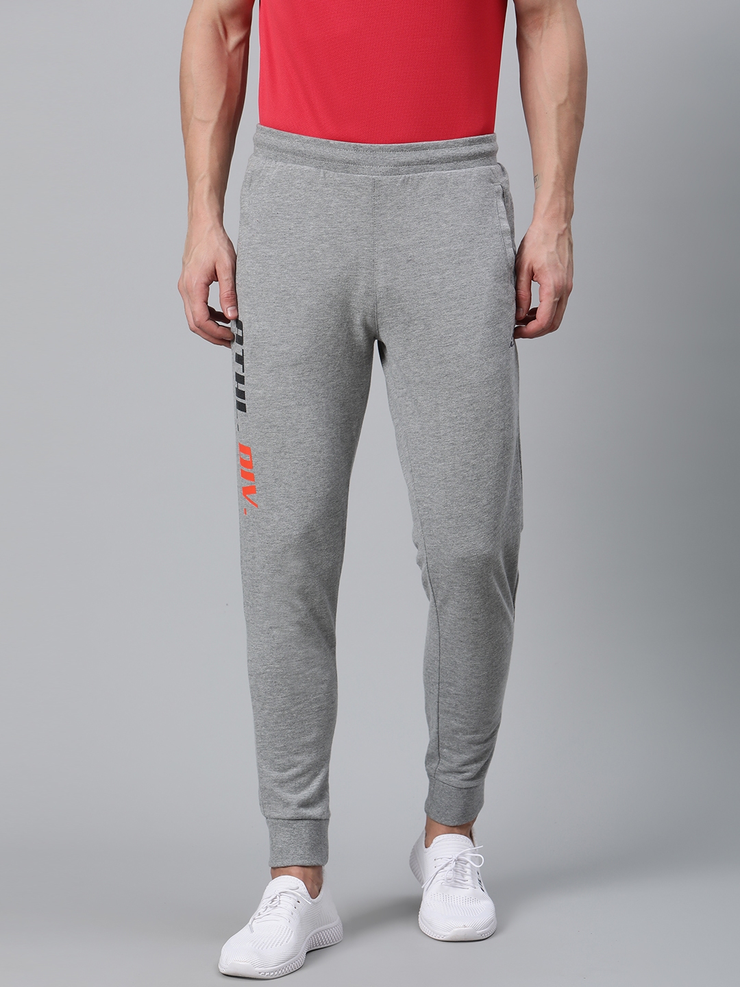 grey track pants mens