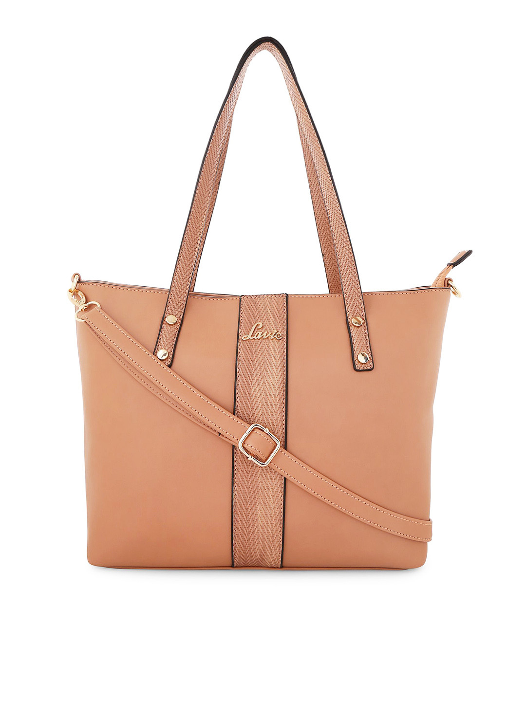 Buy Lavie Beige Solid Shoulder Bag Handbags for Women 12665698 Myntra