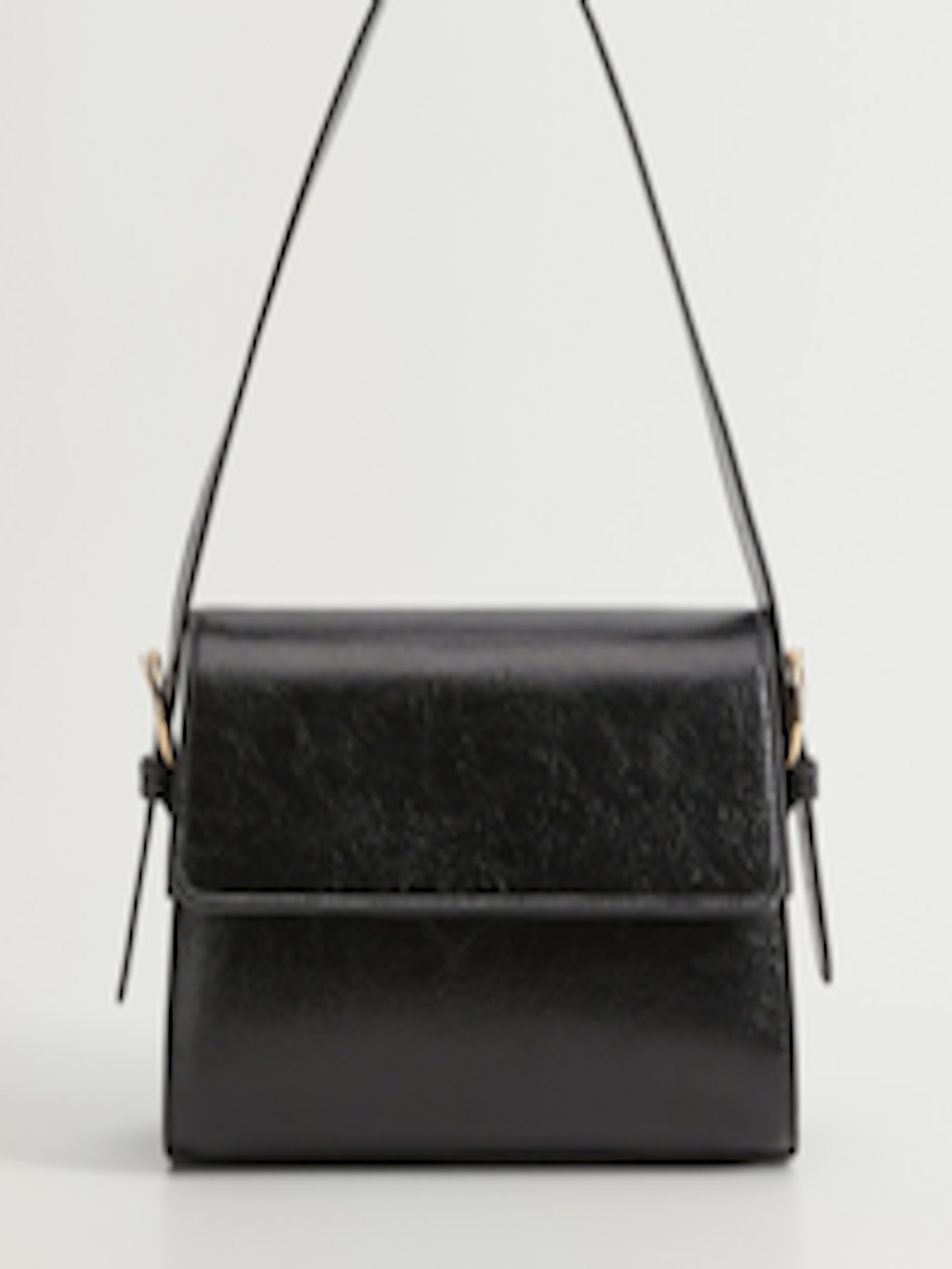 Buy MANGO Black Solid Shoulder Bag - Handbags for Women 12676392 | Myntra
