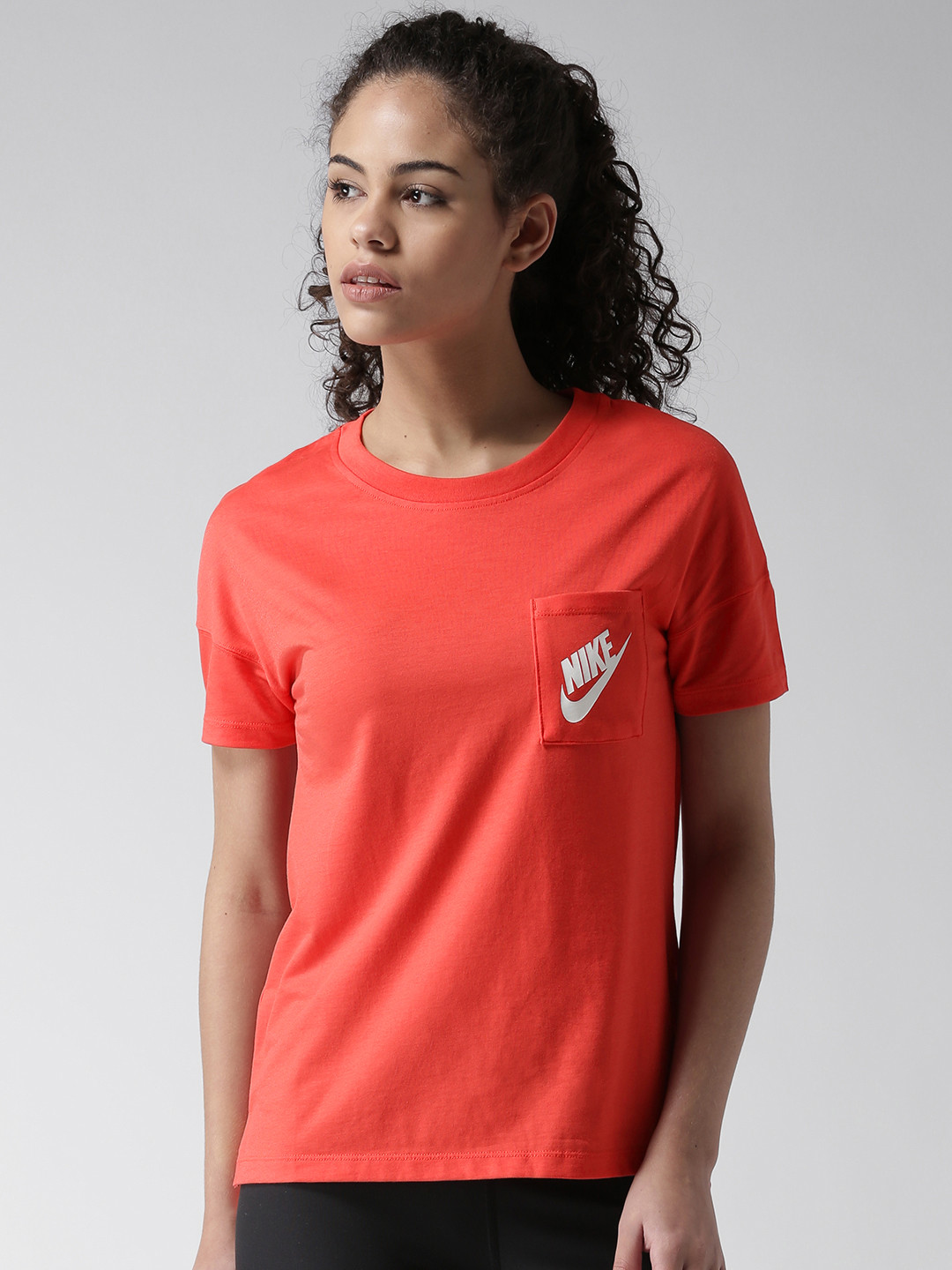 red nike running top