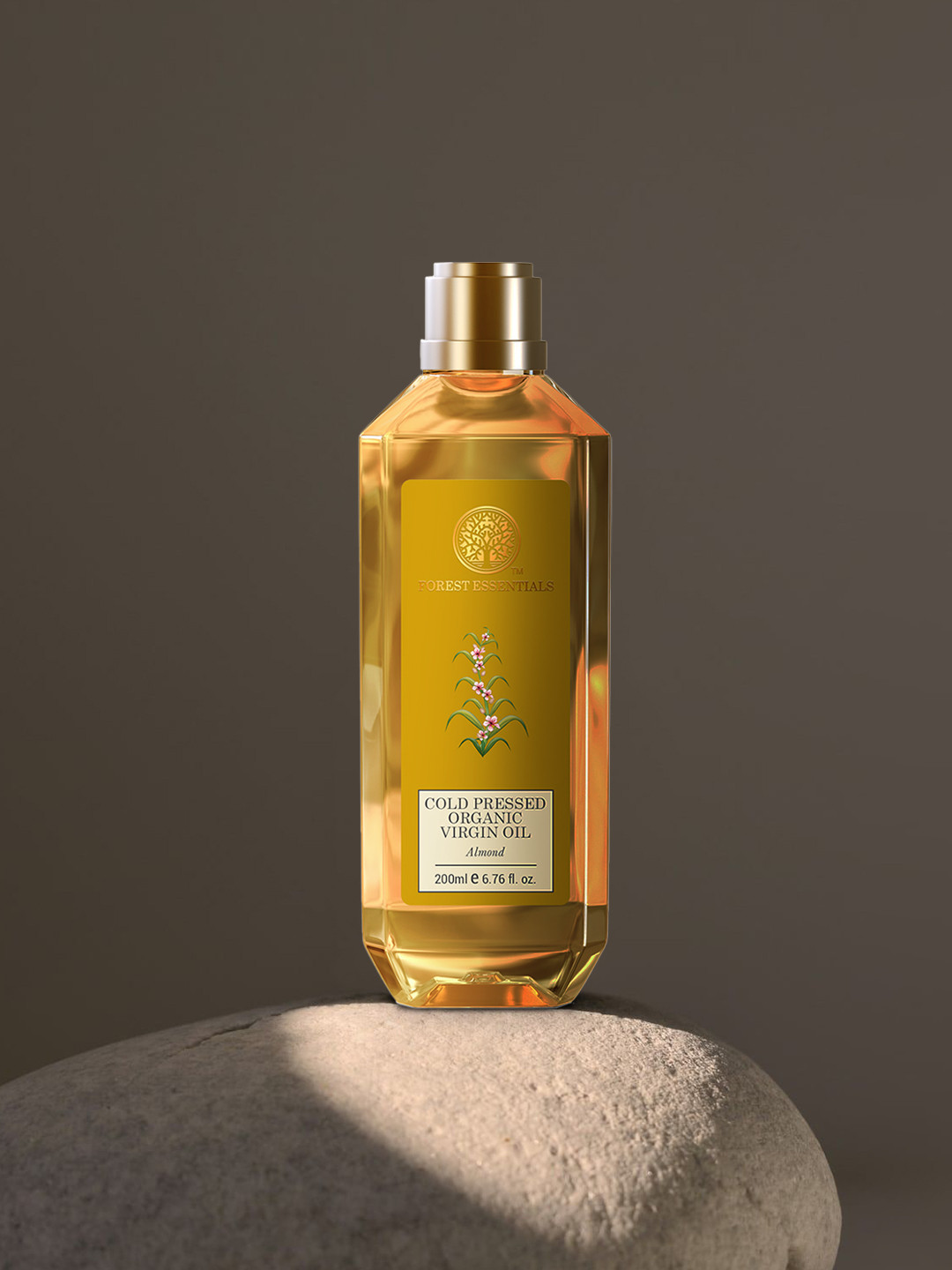 Buy Forest Essentials Organic Cold Pressed Virgin Oil Almond 200ml