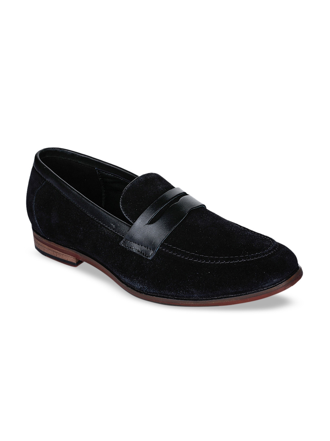 Buy CASOR Men Black Penny Loafers Casual Shoes for Men 12686932 Myntra