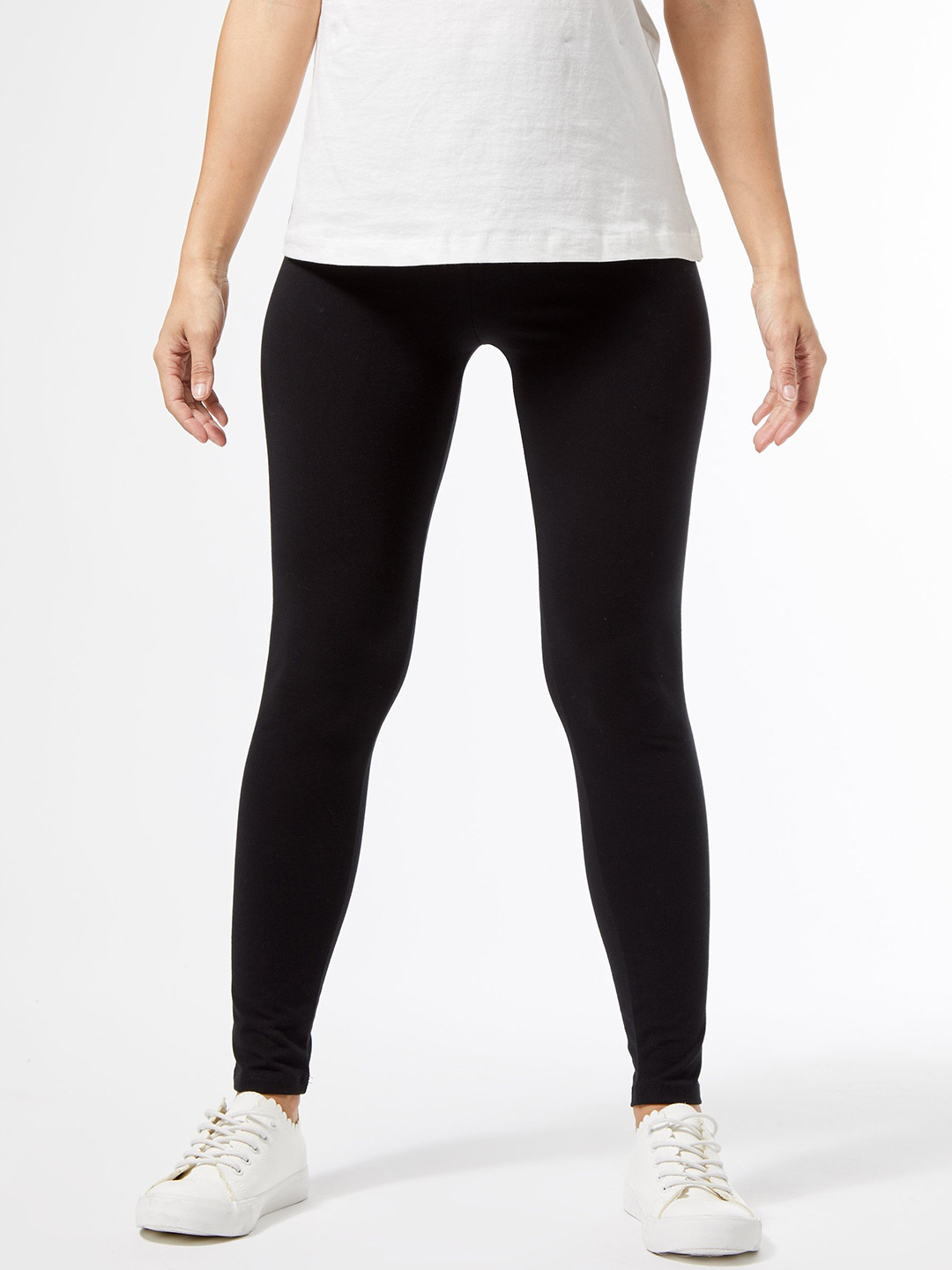Buy DOROTHY PERKINS Women Black Solid Petite Leggings Leggings for
