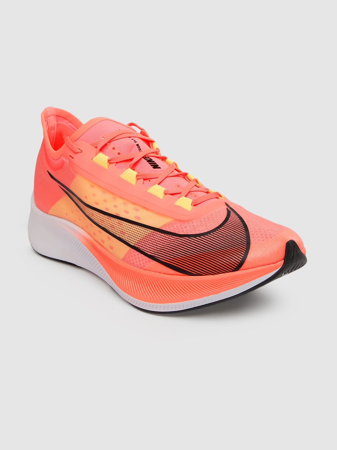 Buy Nike Men Orange ZOOM FLY 3 Running Shoes - Sports Shoes for Men ...