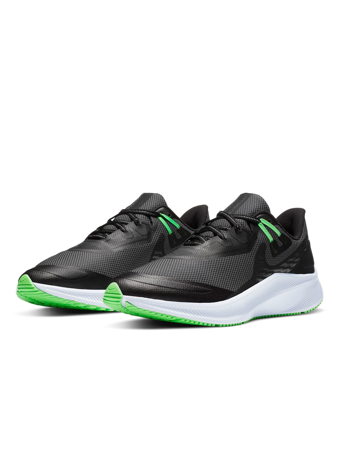 Buy Nike Men Black Quest 3 Shield Running Shoe Sports Shoes for Men