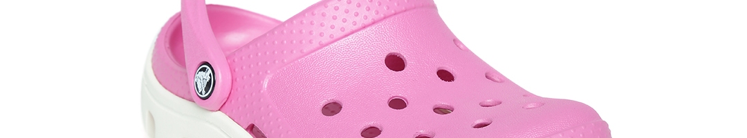 Buy Crocs Kids Pink Duet Sport Clogs - Flip Flops for Boys 1274846 | Myntra