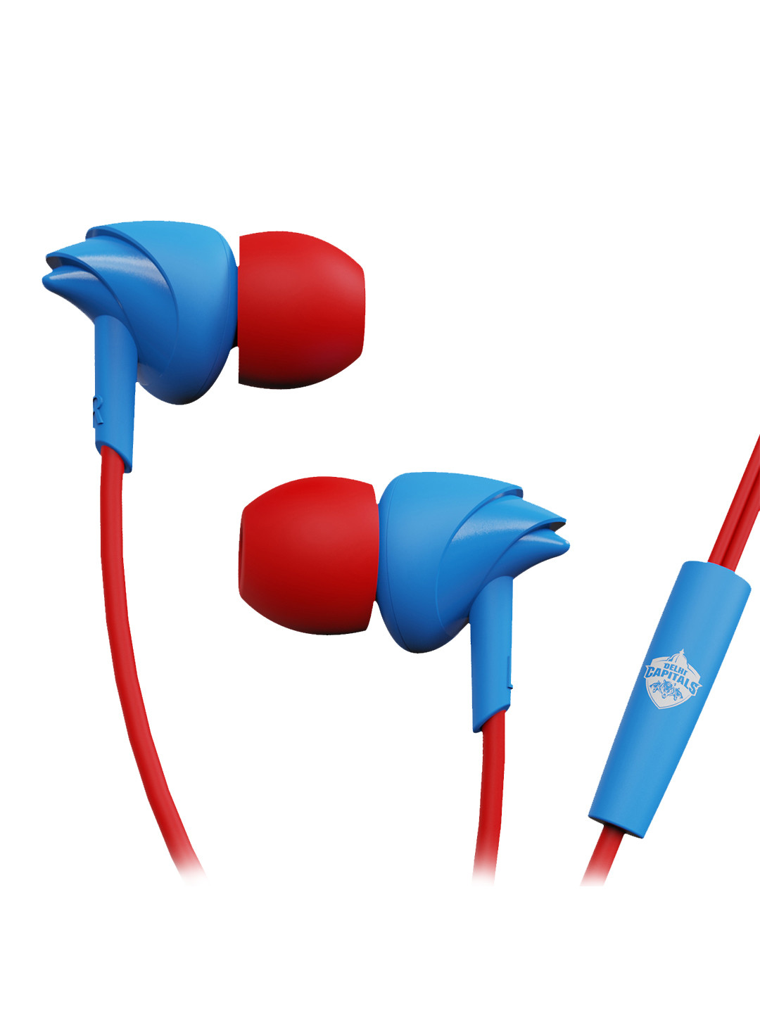 Buy BoAt Unisex Blue & Red BassHeads 100 DC Edition Wired Earphones