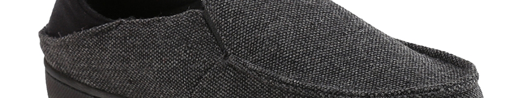 Buy Dearfoams Men Charcoal Grey Slip On Sneakers - Casual Shoes for Men ...