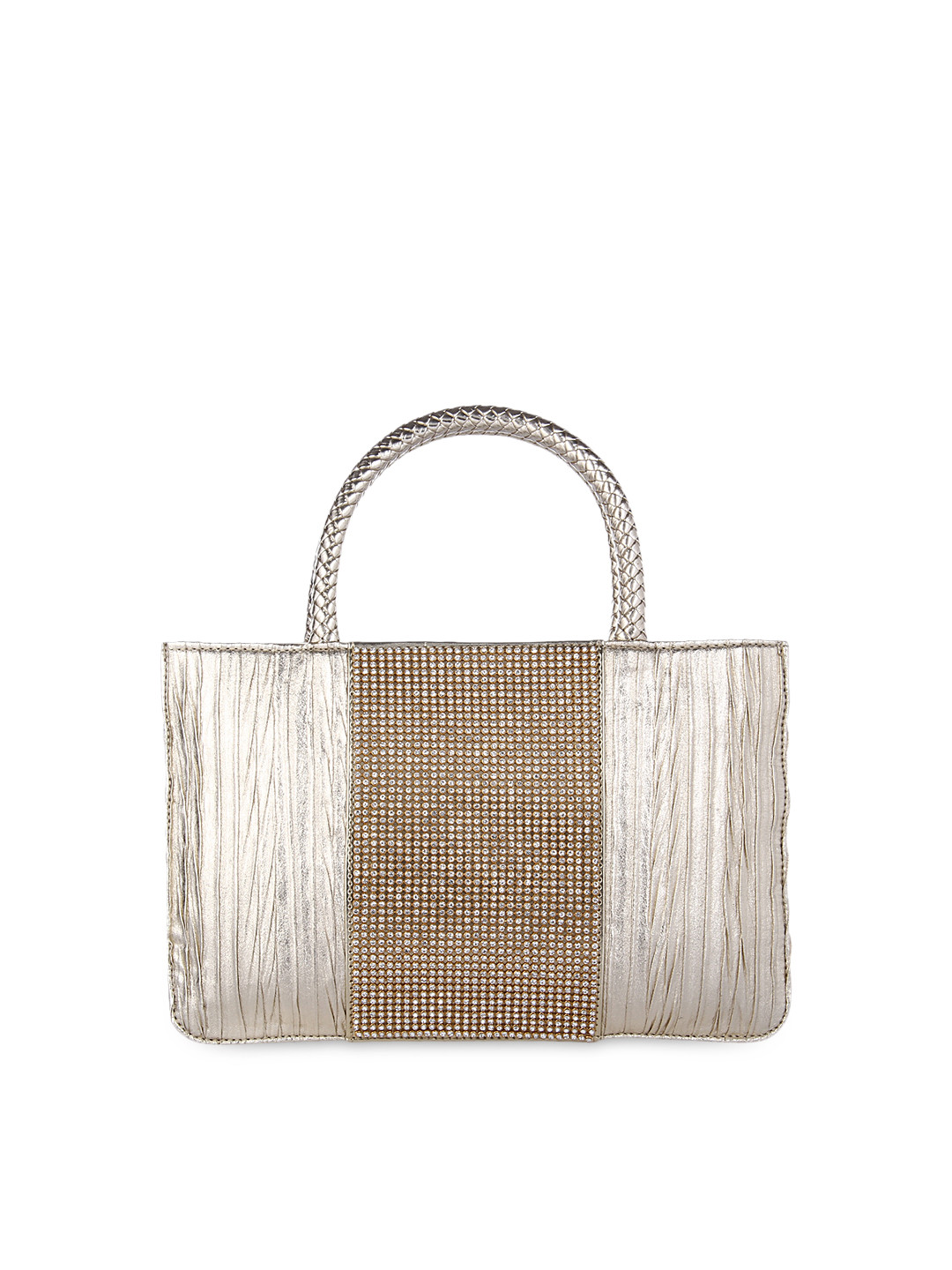 Buy Dice Gold Toned Handbag Handbags for Women 1281127 Myntra