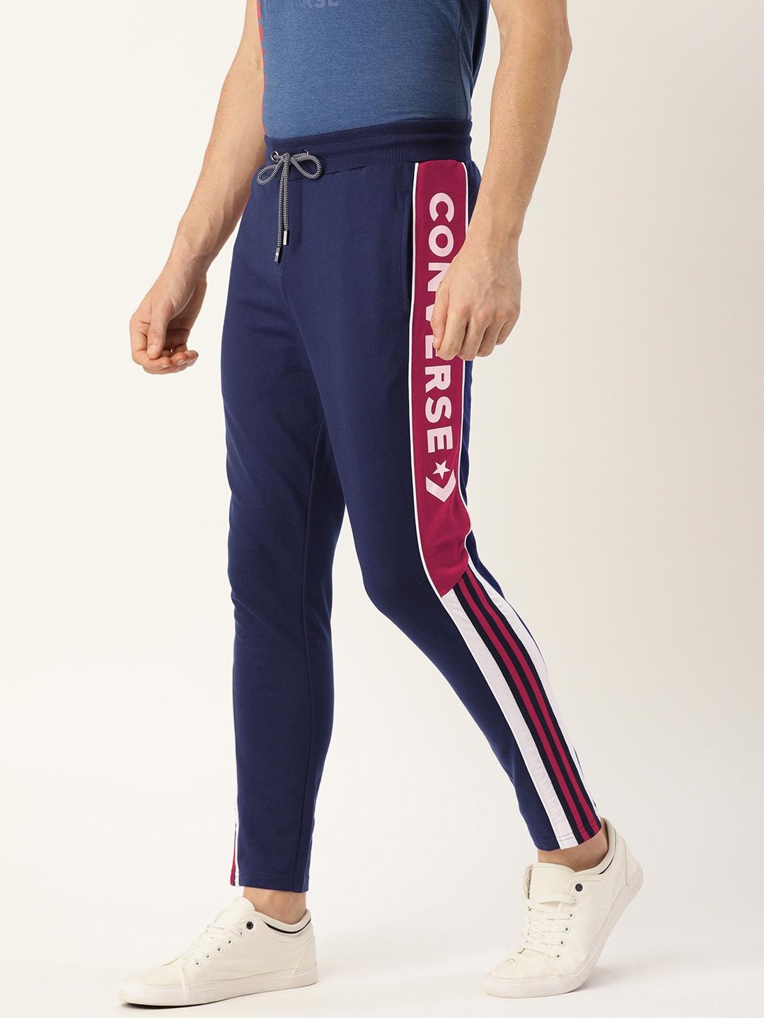converse with track pants