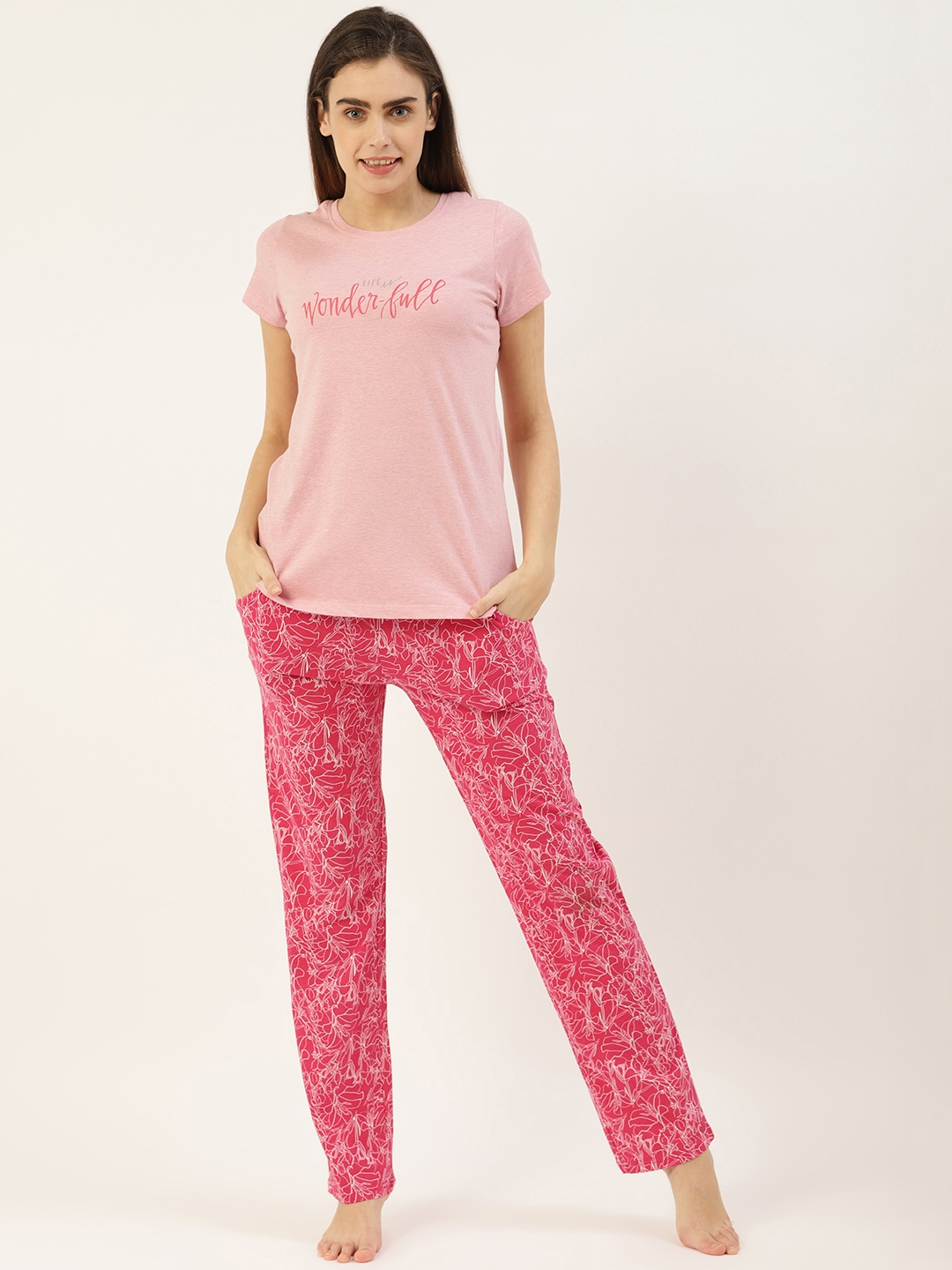 little pink brand night suit