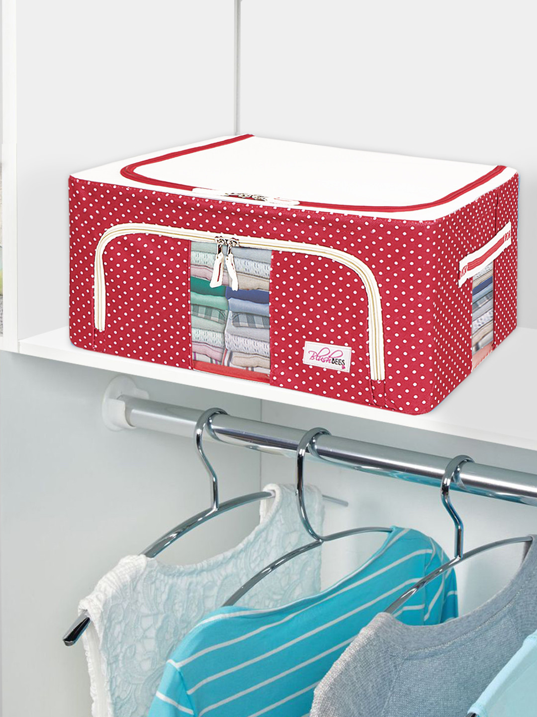 Buy BlushBees Printed Water Resistant Foldable Storage Boxes With