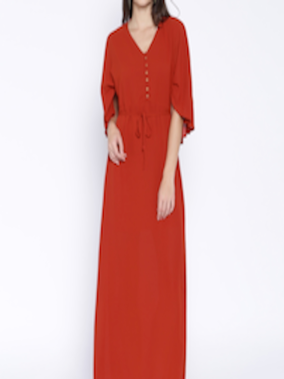Buy Tokyo Talkies Red Polyester Maxi Dress - Dresses for Women 1283736 ...