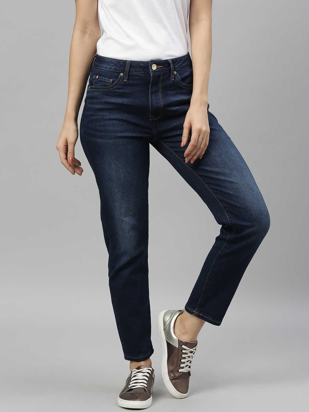 high rise tommy hilfiger jeans