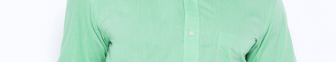 Buy Arrow Green Formal Shirt - Shirts for Men 1285235 | Myntra