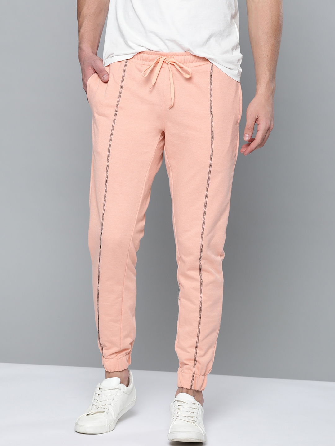 coloured joggers