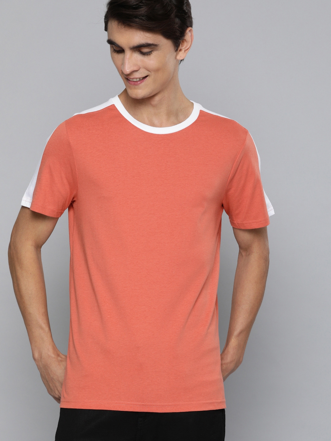 mast and harbour pink shirt