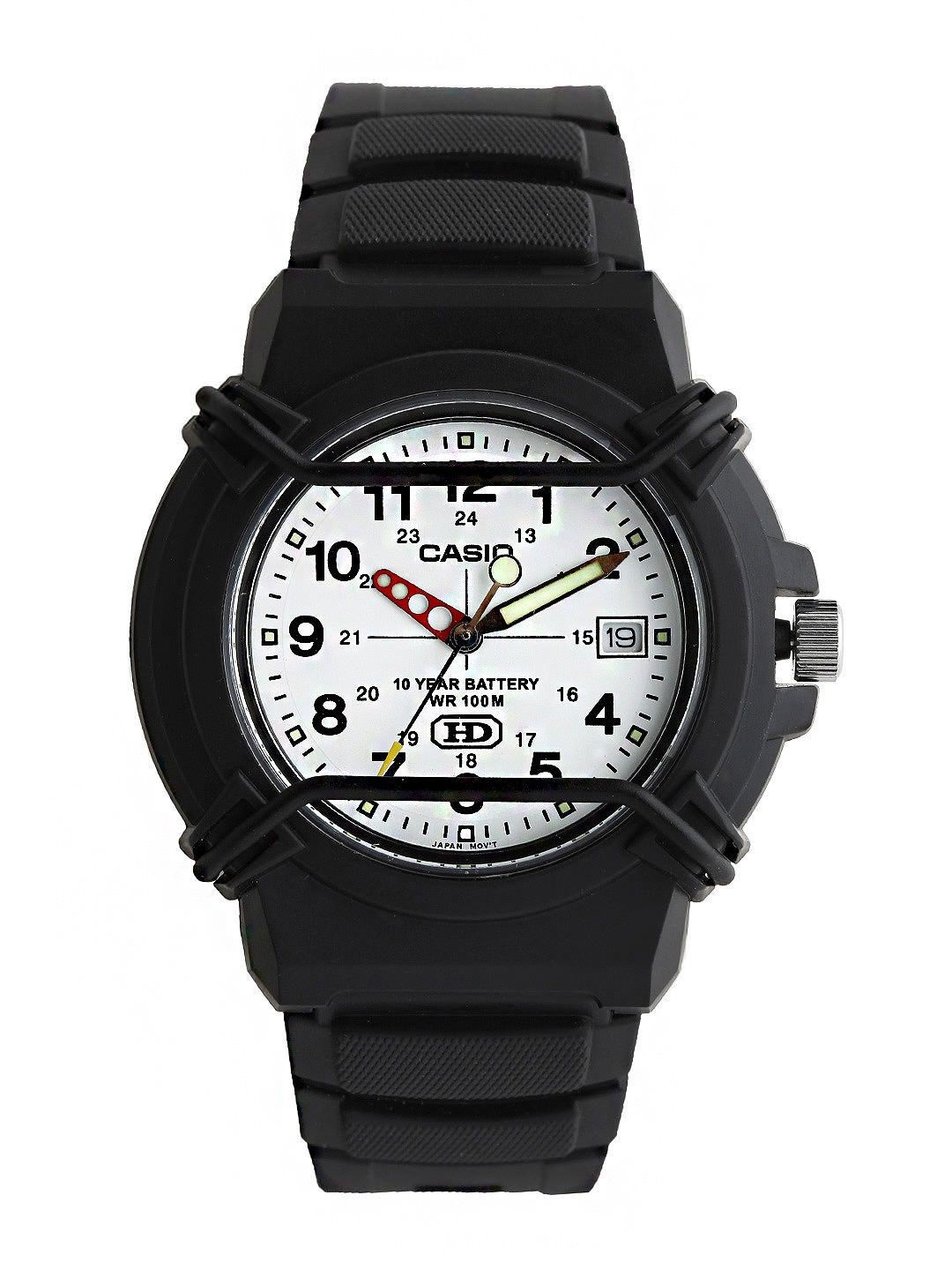 casio watches white dial