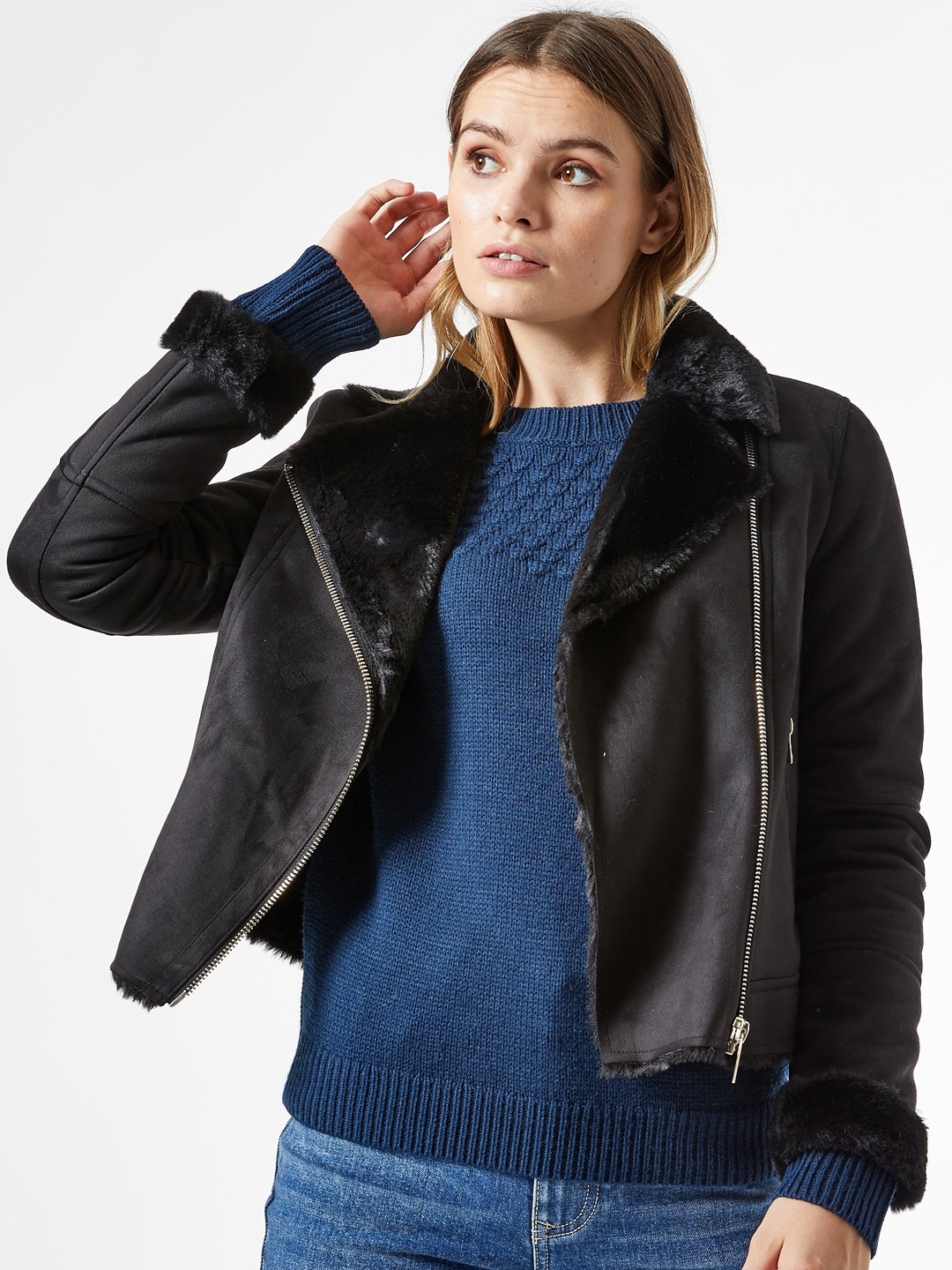 Buy DOROTHY PERKINS Women Black Solid Tailored Jacket Jackets for