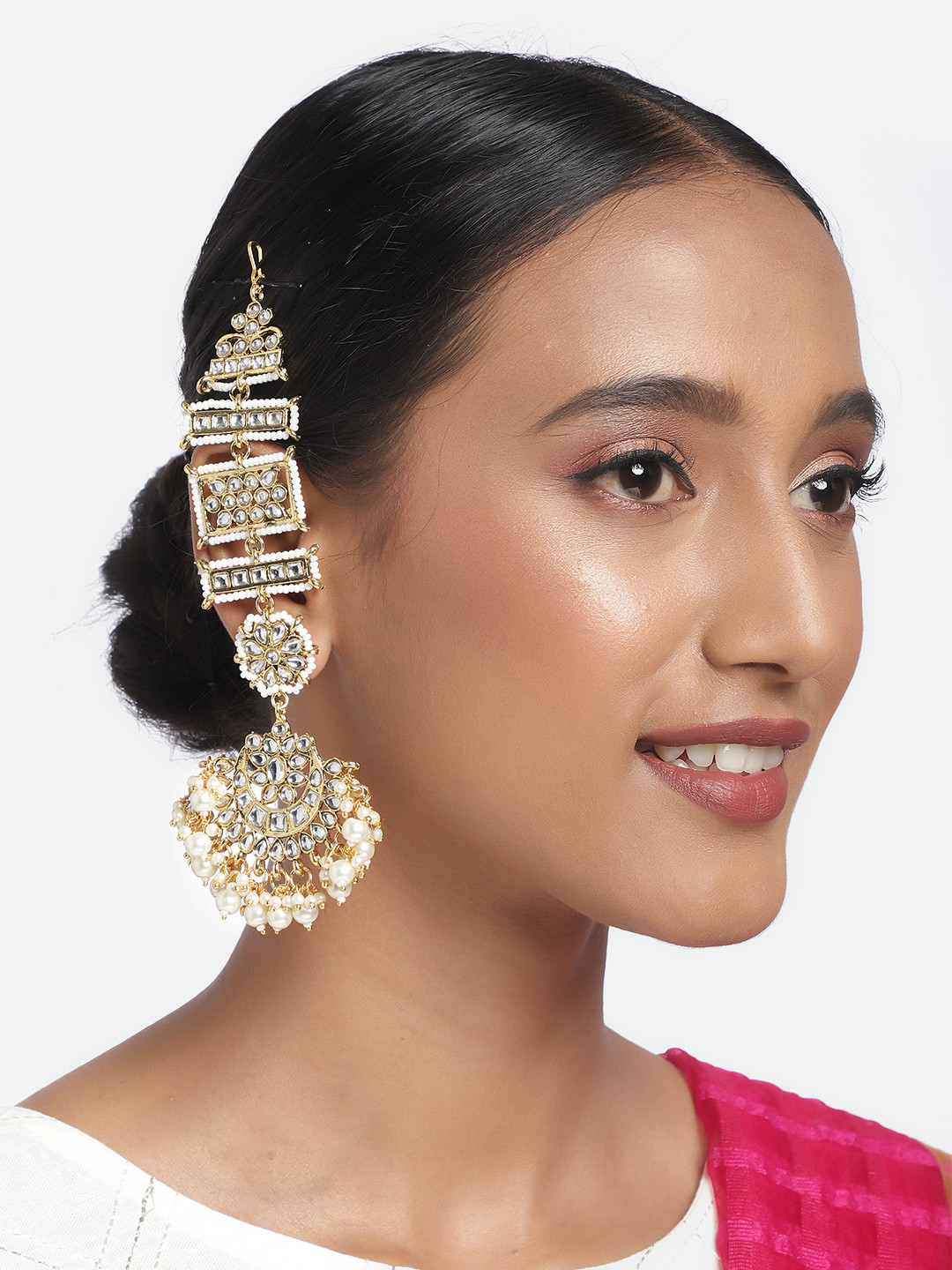Zaveri pearls earrings myntra clearance
