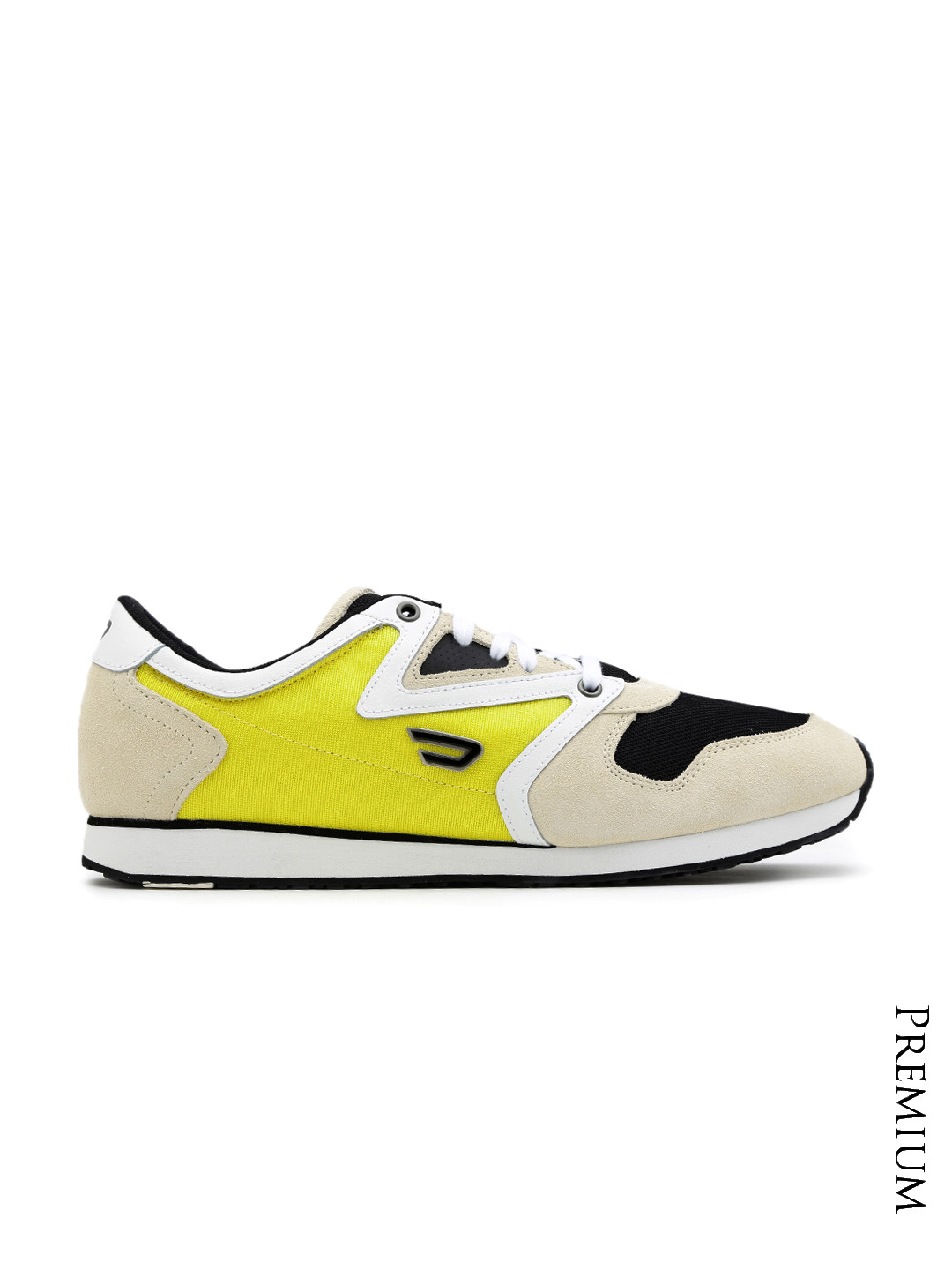 Buy DIESEL Men Beige & Yellow Casual Shoes Casual Shoes for Men