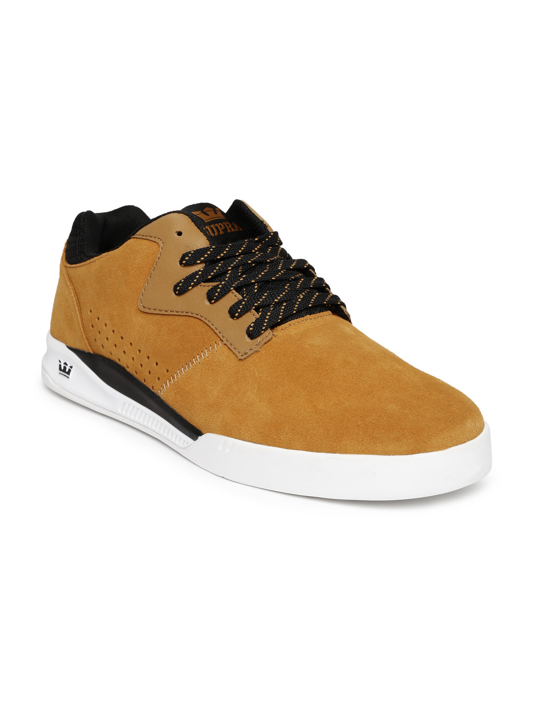 Buy Supra Men Brown Quattro Suede Sneakers - Casual Shoes ...