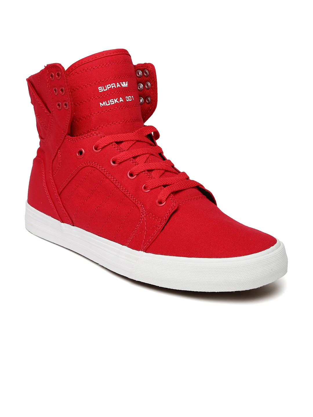 Buy Supra Men Red Skytop D Sneakers - Casual Shoes for Men 1289090 | Myntra