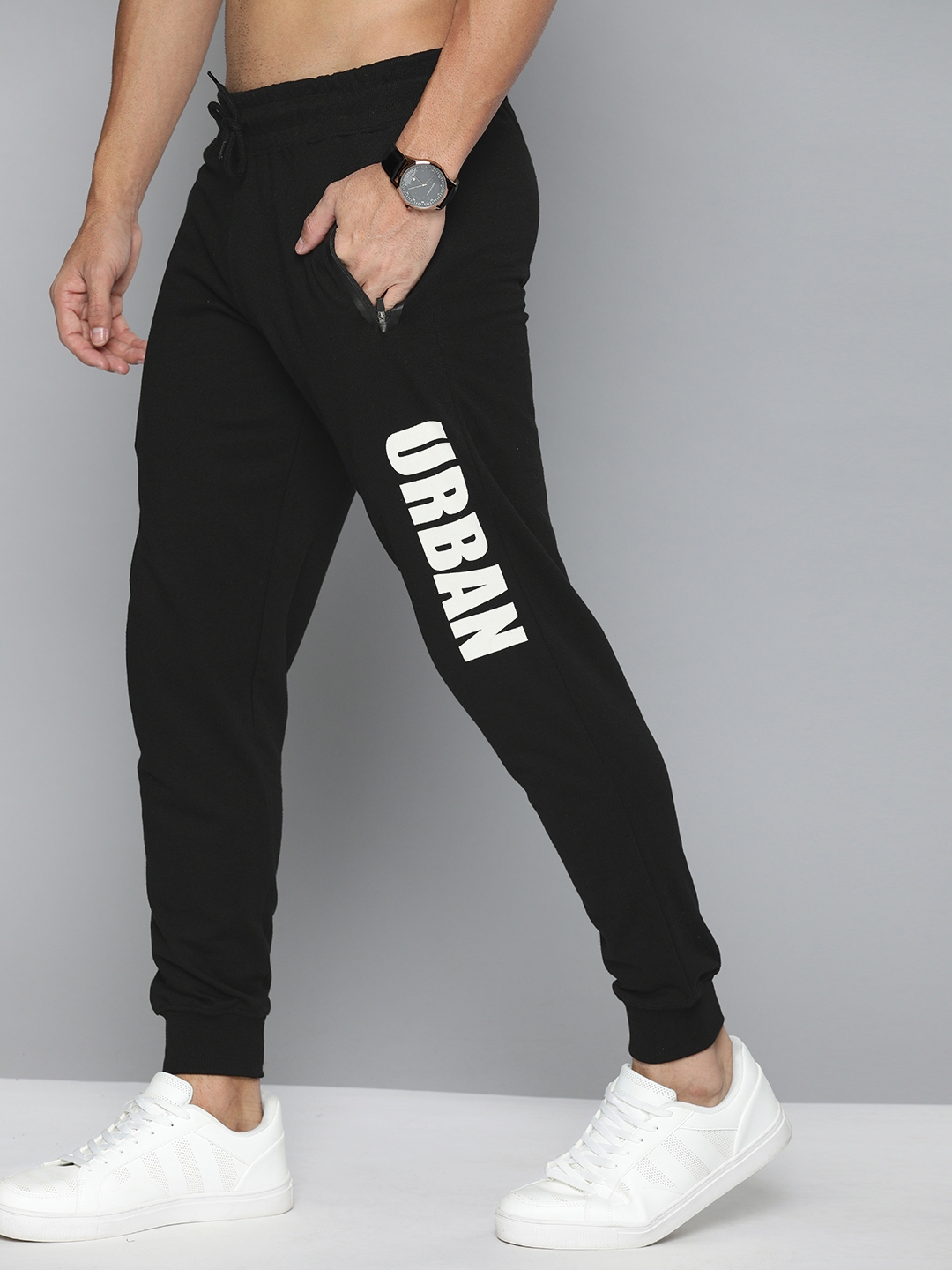 straight fit joggers mens