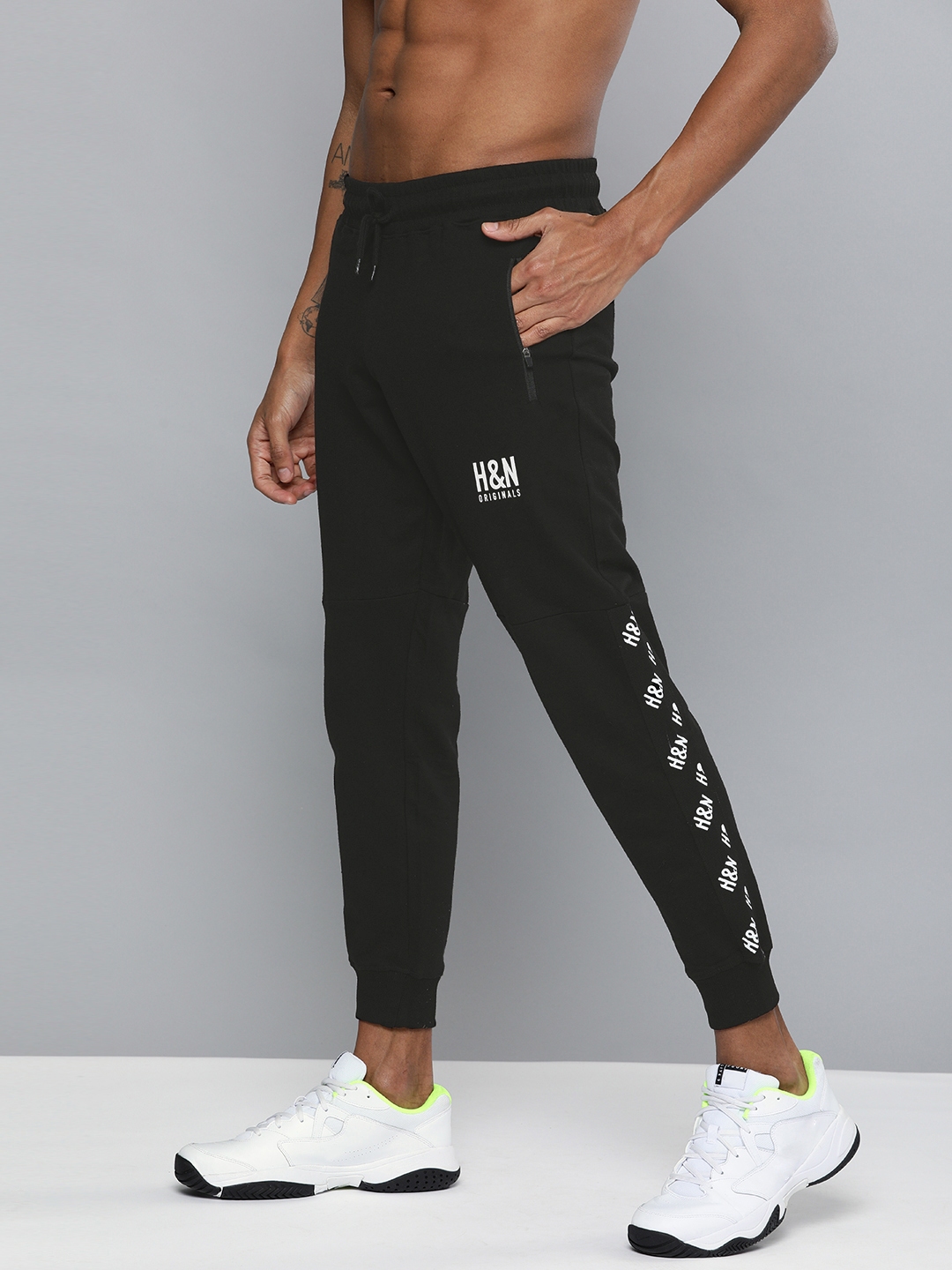 straight fit joggers mens