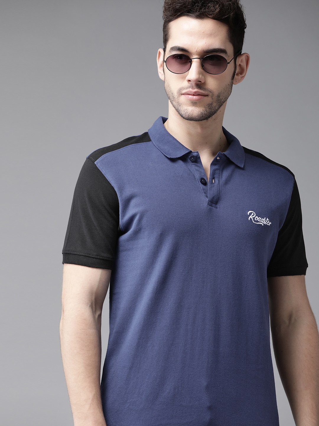 walmart navy blue polo shirts