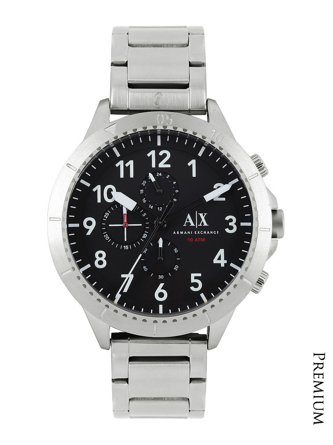 Buy Armani Exchange Men Black Dial Chronograph Watch AX1750 - Watches ...