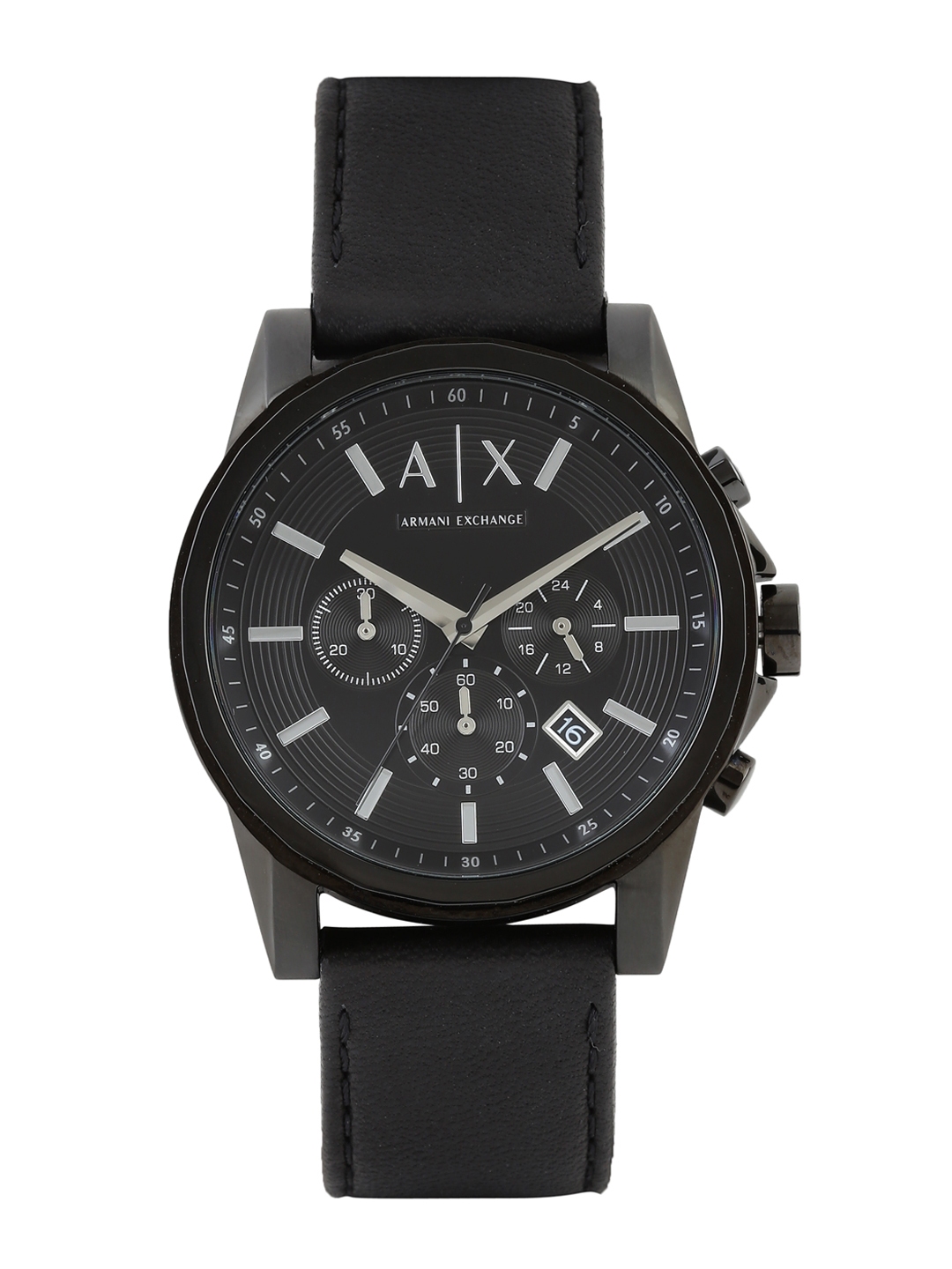 Buy Armani Exchange Men Black Dial Chronograph Watch AX2098 - Watches ...