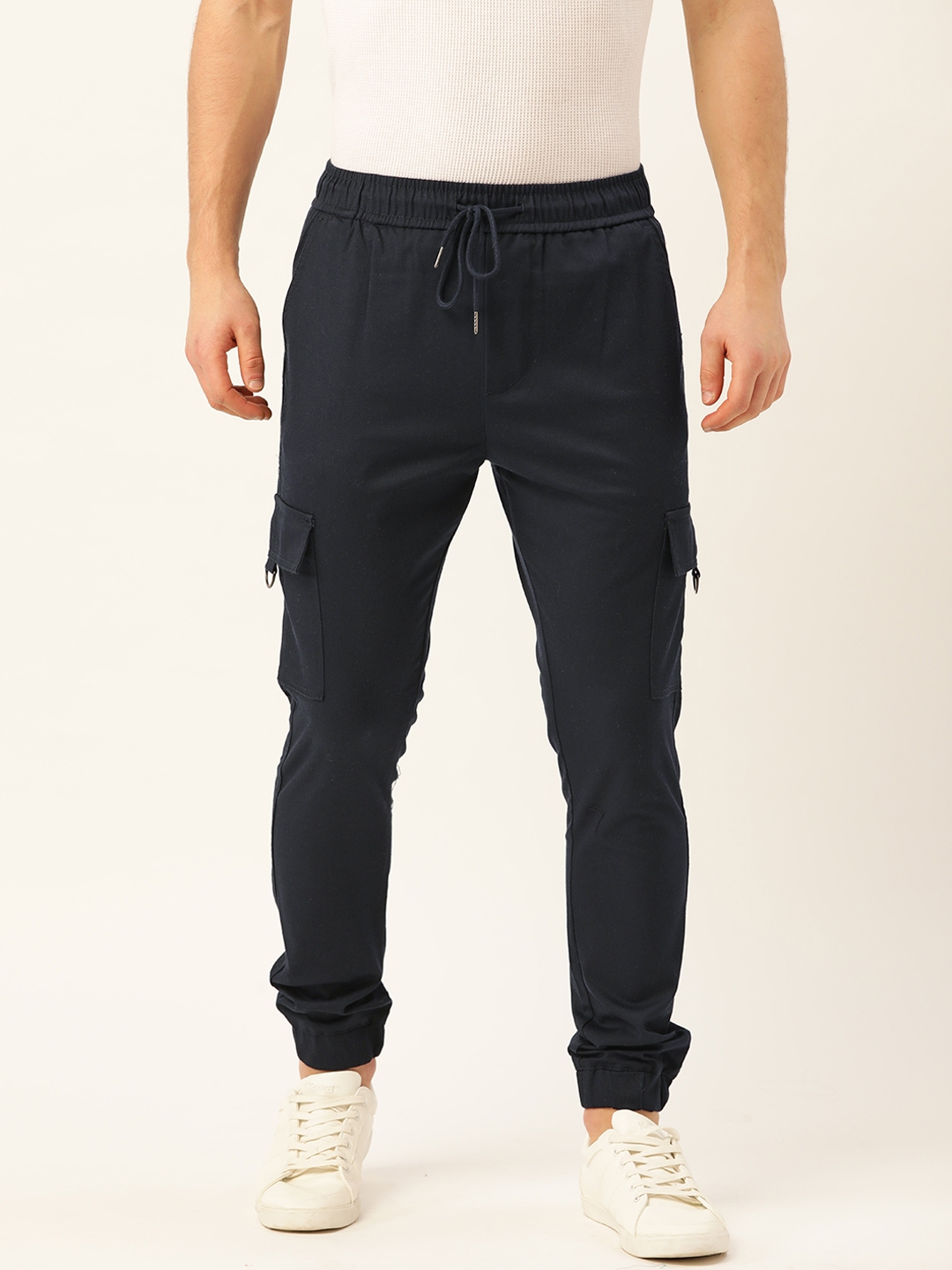 navy blue joggers mens