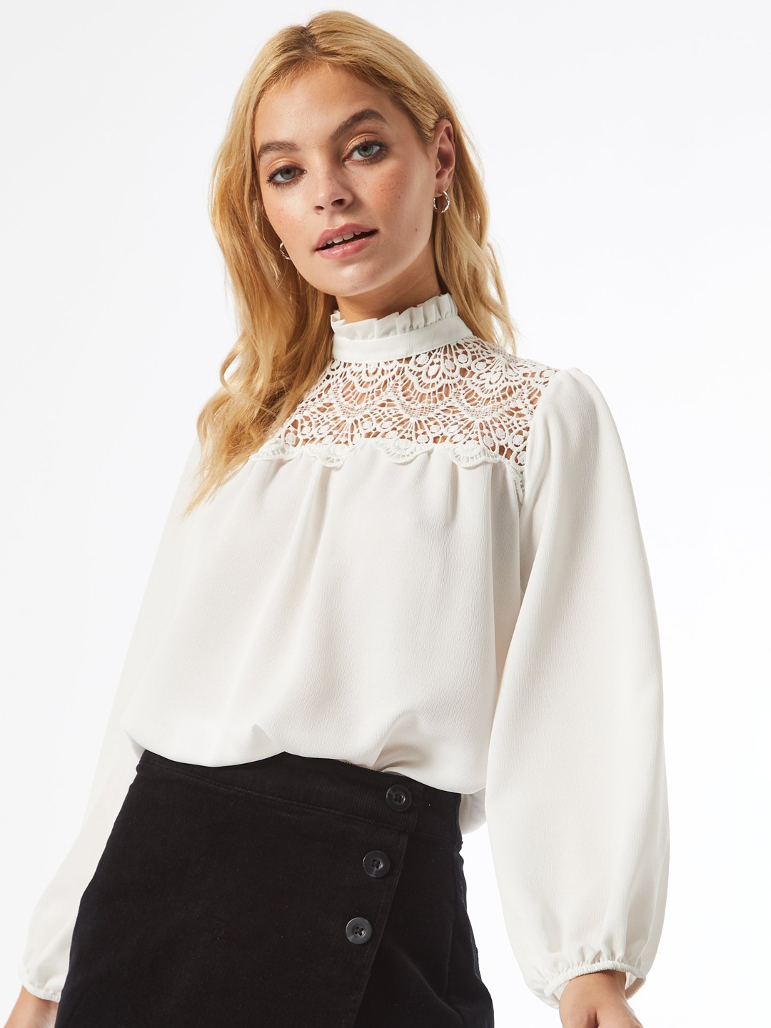white petite tops uk