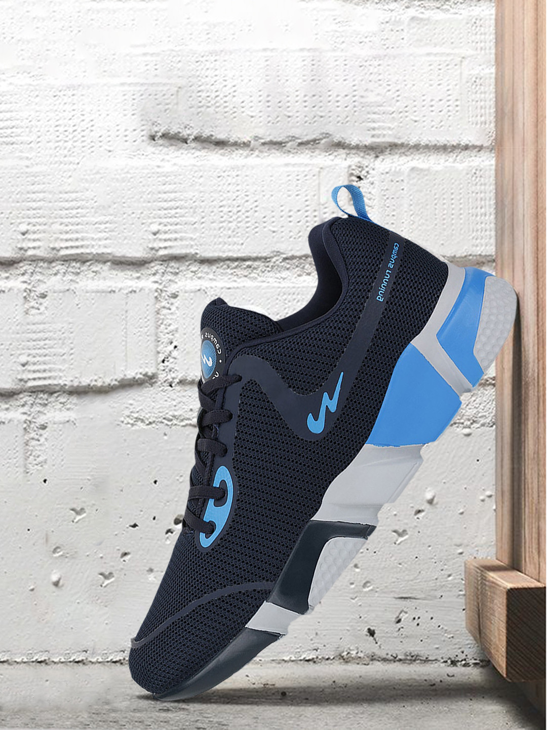 womens navy blue athletic shoes