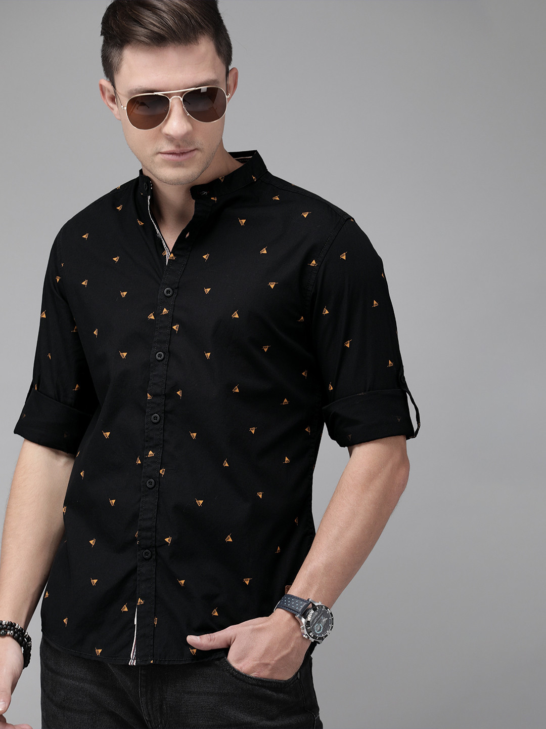 roadster shirts for men