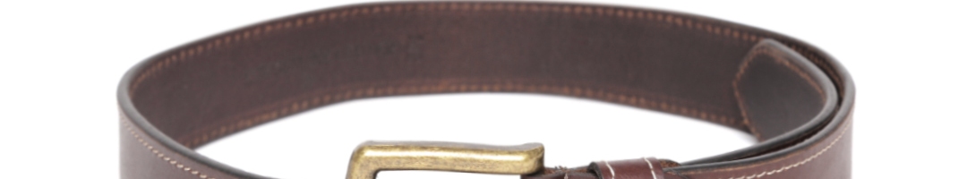 Buy Roadster Men Brown Genuine Leather Belt - Belts for Men 1295366 ...
