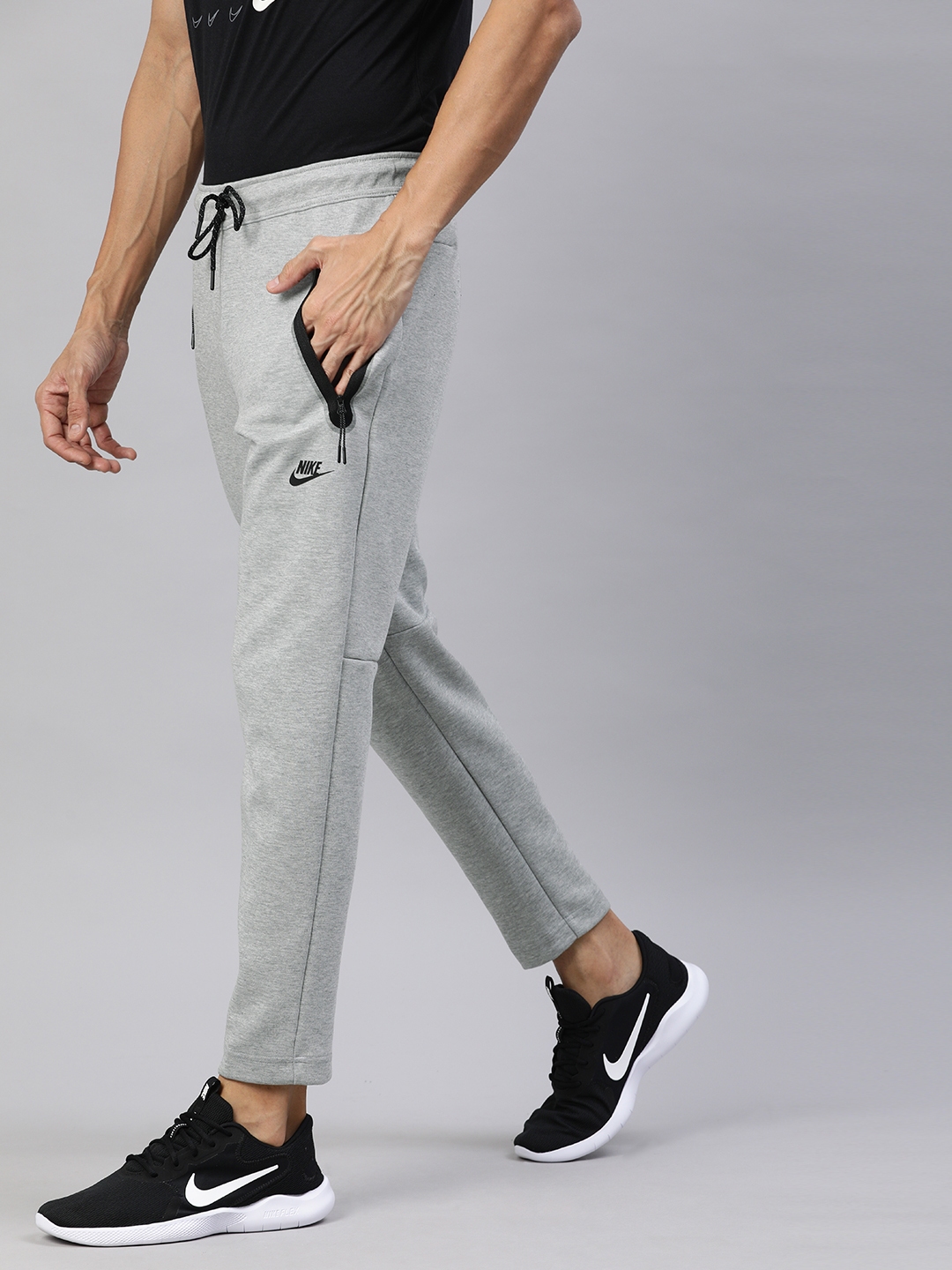 nike academy track pants grey